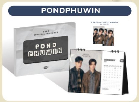 【GMMTV OFFICIAL CALENDAR 2026】PONDPHUWIN