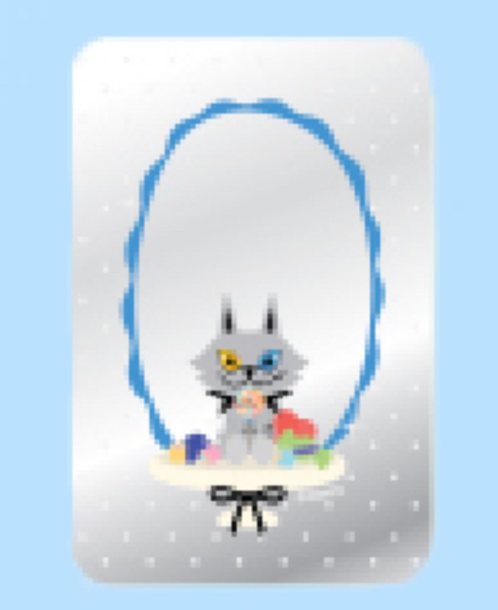 LYKYOU FANDOM CHARACTER MAGNETIC MIRROR WALLET