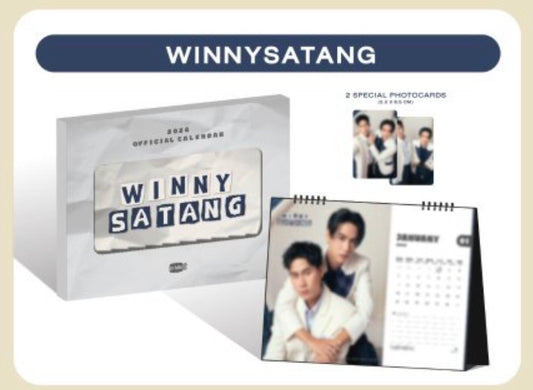 【GMMTV OFFICIAL CALENDAR 2026】WINNYSATANG