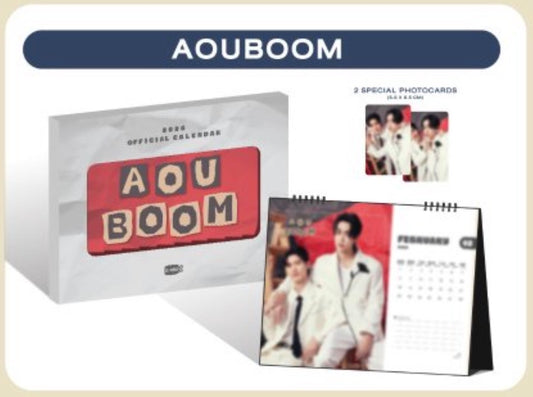 【GMMTV OFFICIAL CALENDAR 2026】AOUBOOM