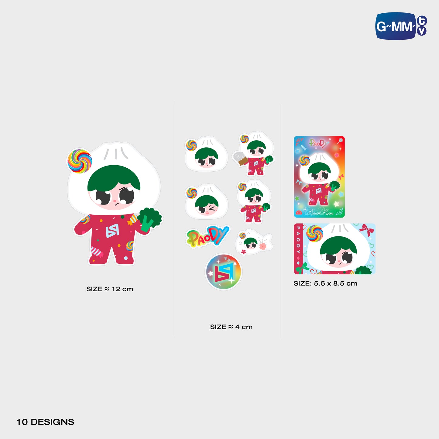 POPOS25-543 STICKER SET PAODY