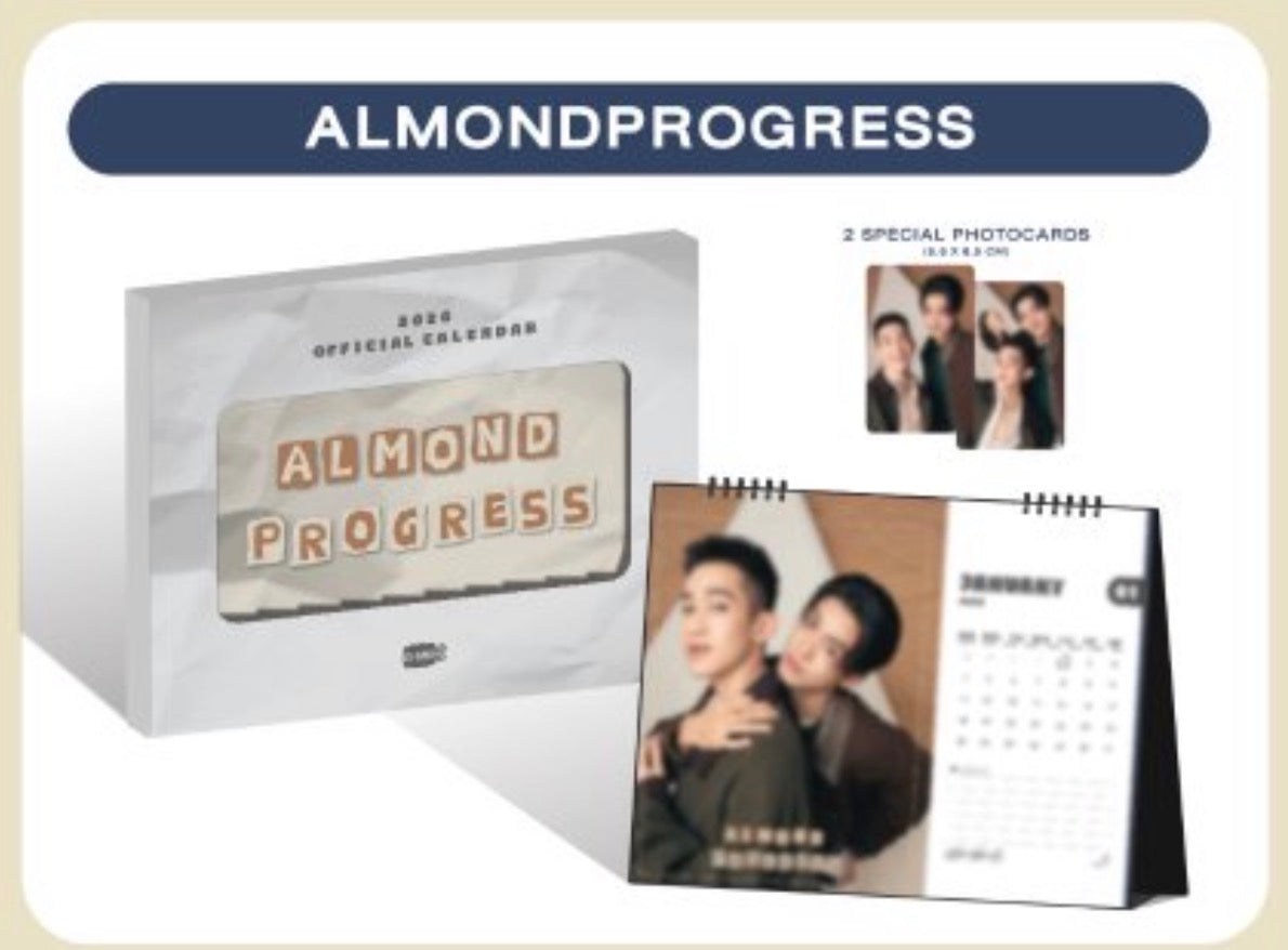 【GMMTV OFFICIAL CALENDAR 2026】ALMONDPROGRESS