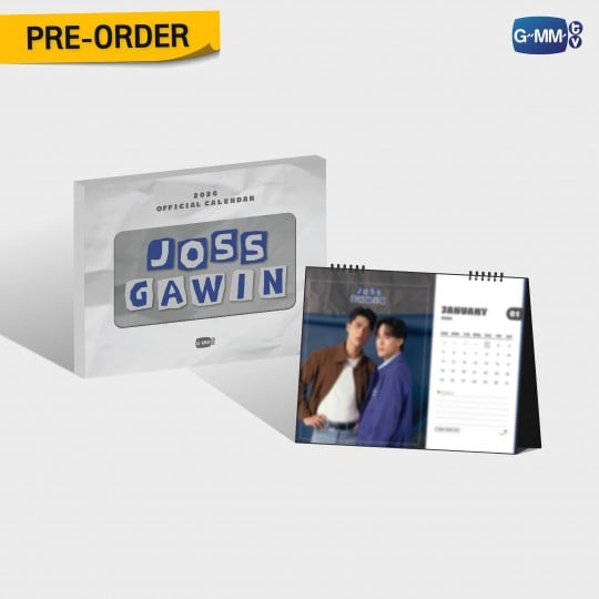 【GMMTV OFFICIAL CALENDAR 2026】JOSSGAWIN