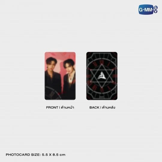 【PERTH SANTA TIME STOPPER FANCON】DOMIIA ACRYLIC CLIP STAND WITH PHOTOCARD