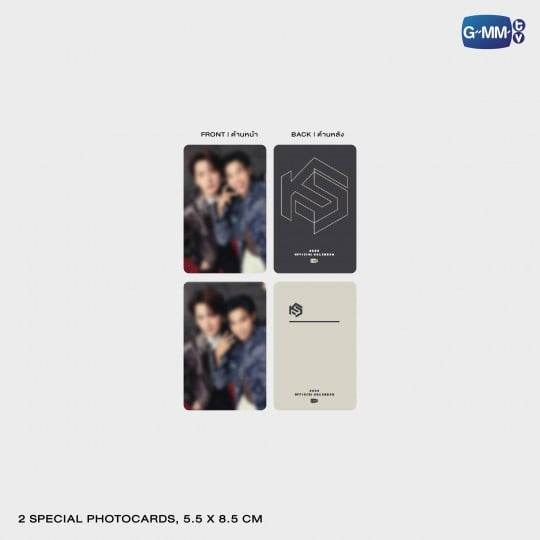 【GMMTV OFFICIAL CALENDAR 2026】KRISTSINGTO