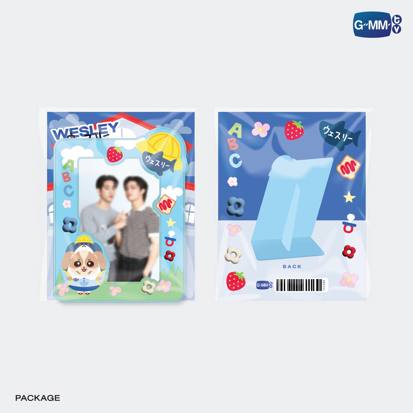 POPOS25-073 WESLEY CARD HOLDER STAND WITH PHOTOCARD