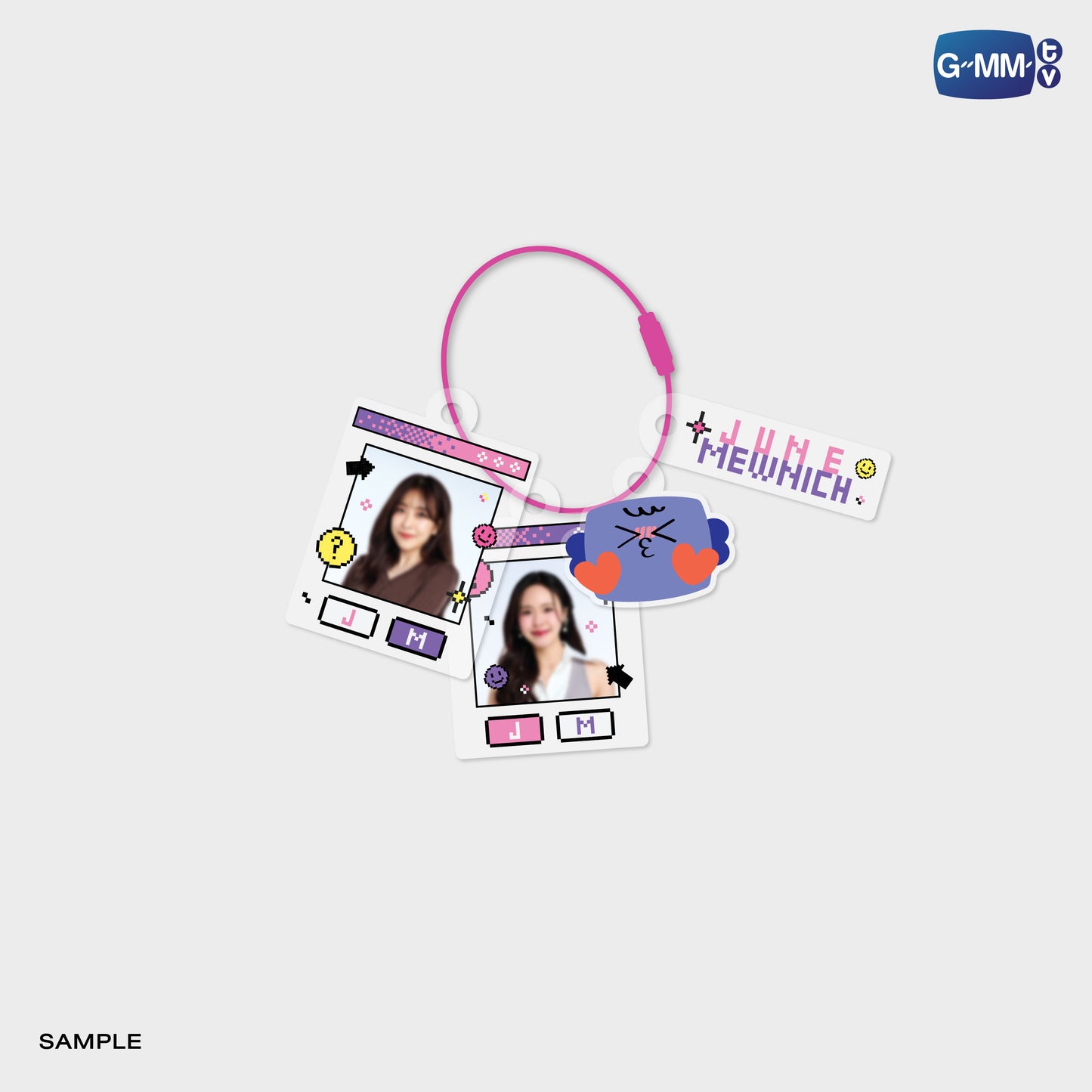 POPNY-373 JUNEMEWNICH CUSTOMIZABLE ACRYLIC KEYCHAIN