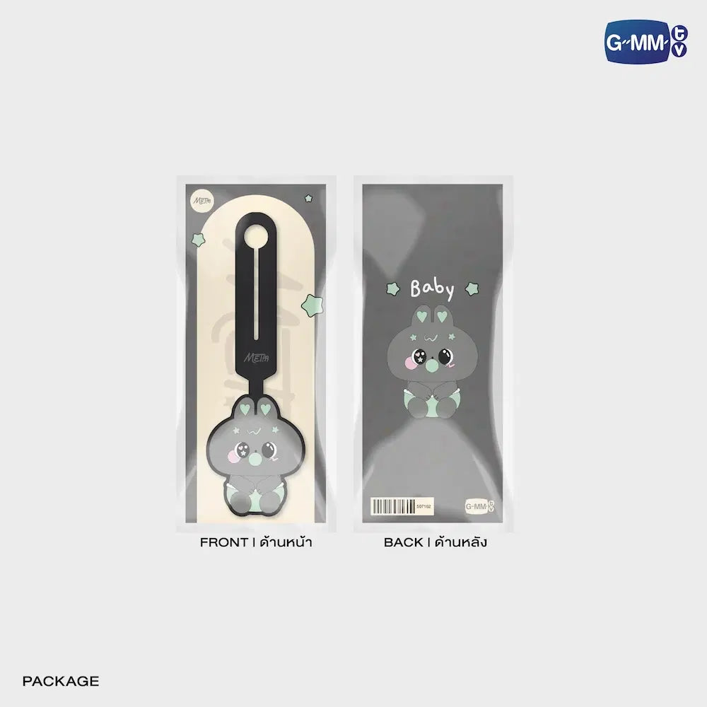 METAA GMMTV FANDOM CHARACTER RUBBER BAG TAG