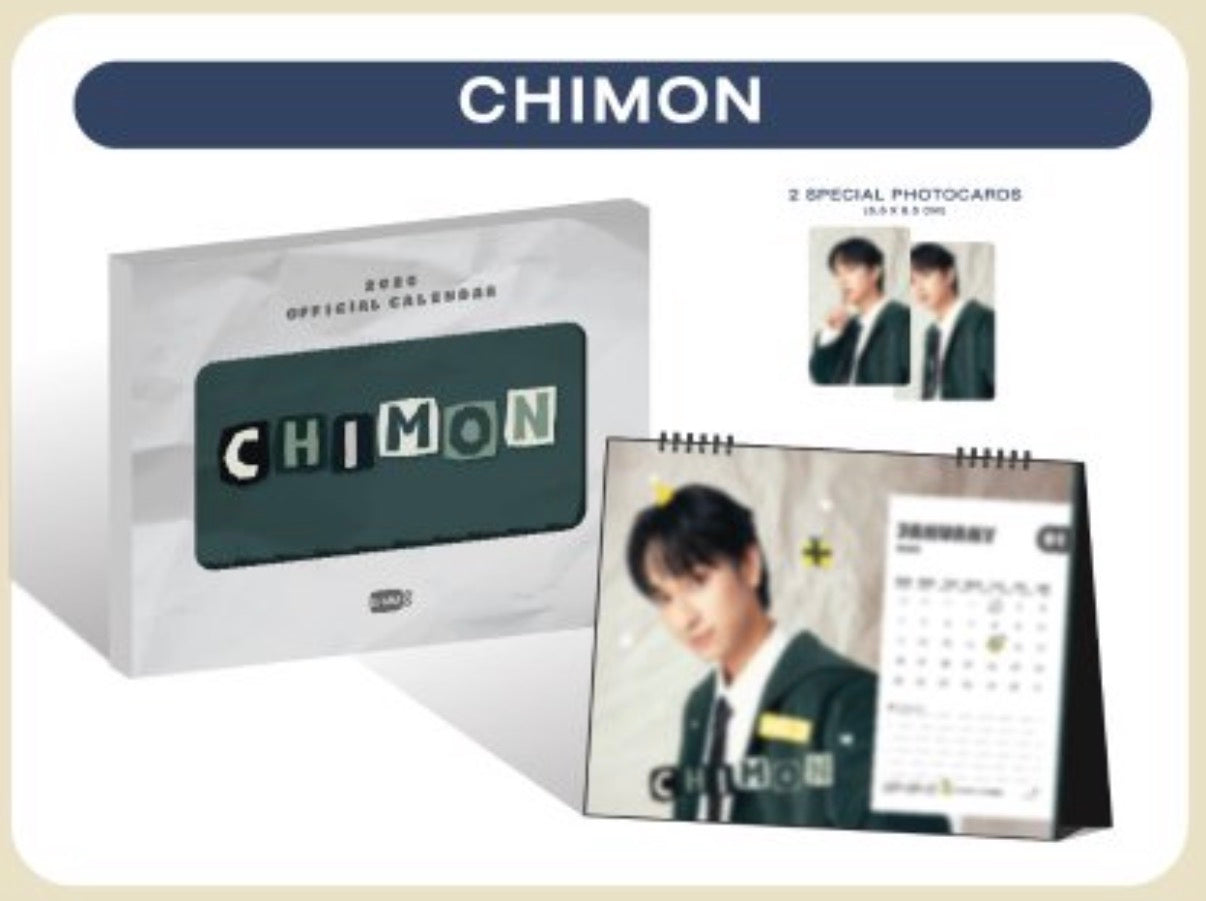 【GMMTV OFFICIAL CALENDAR 2026】CHIMON