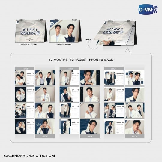 【GMMTV OFFICIAL CALENDAR 2026】WINNYSATANG