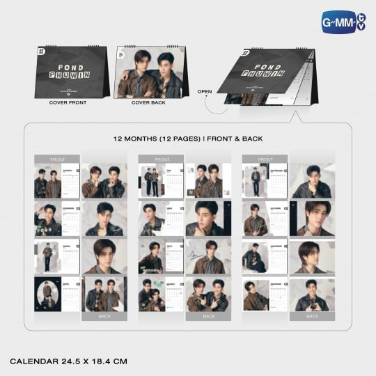 【GMMTV OFFICIAL CALENDAR 2026】PONDPHUWIN