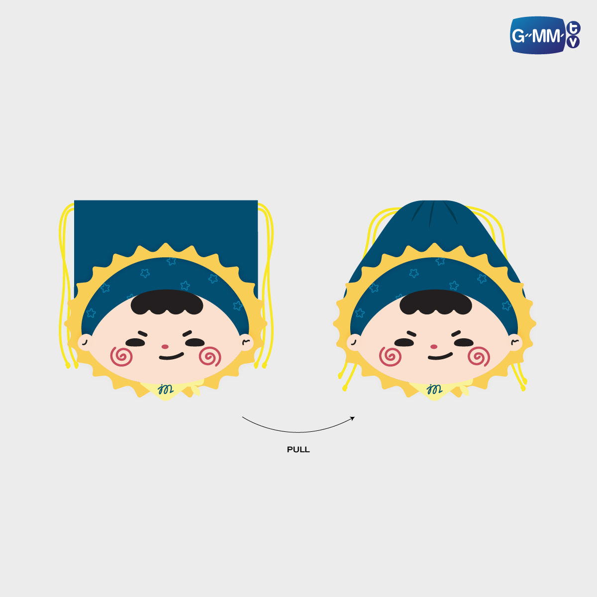 POPNY-161 JUMMO DRAWSTRING POUCH