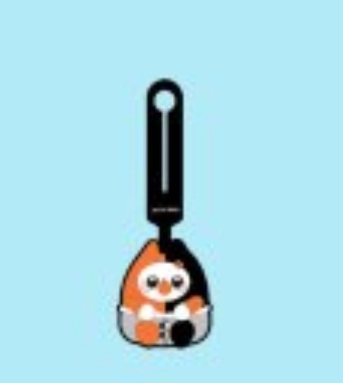 YUZU MUMU GMMTV FANDOM CHARACTER RUBBER BAG TAG