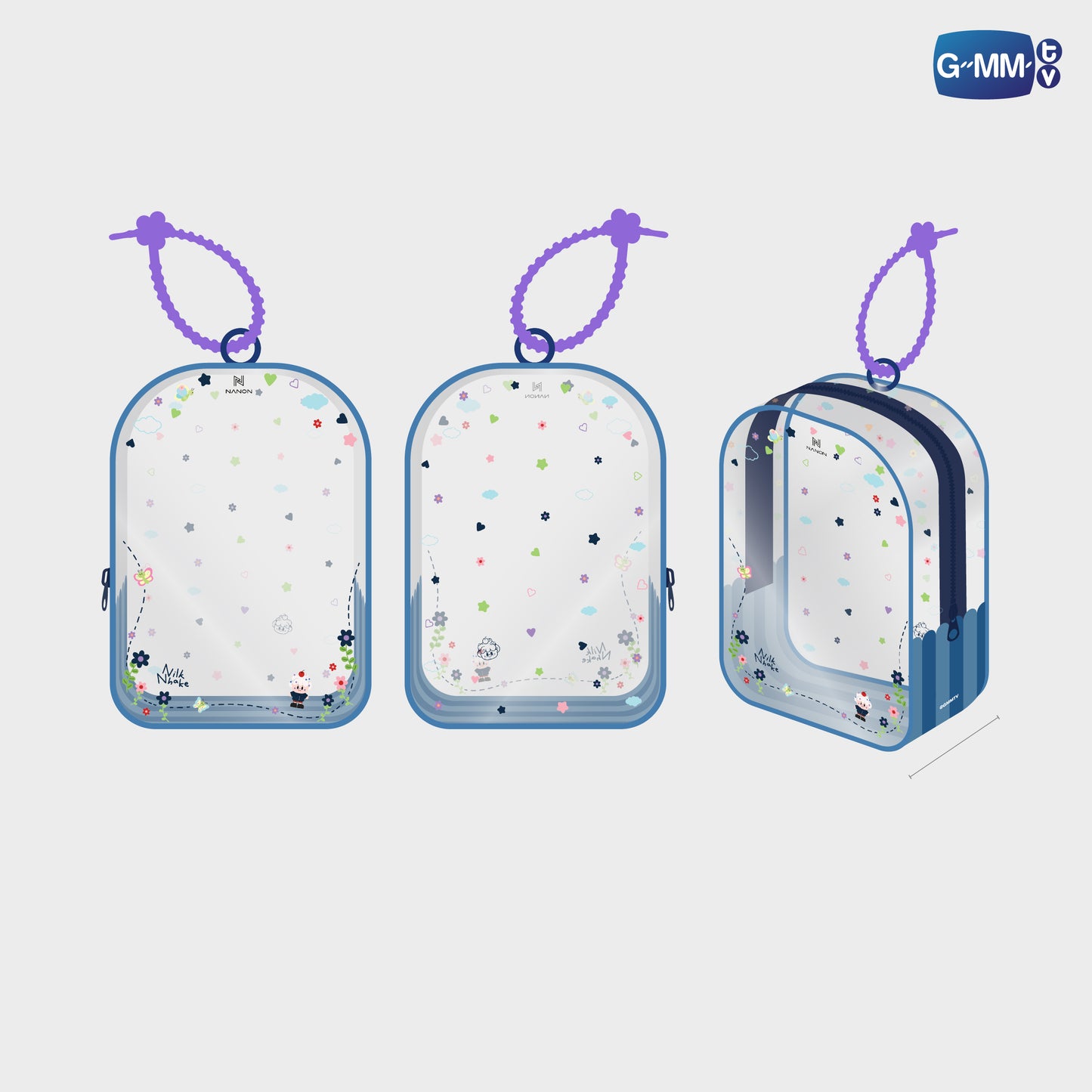 POPNY-313 NILKNHAKE CLEAR POUCH