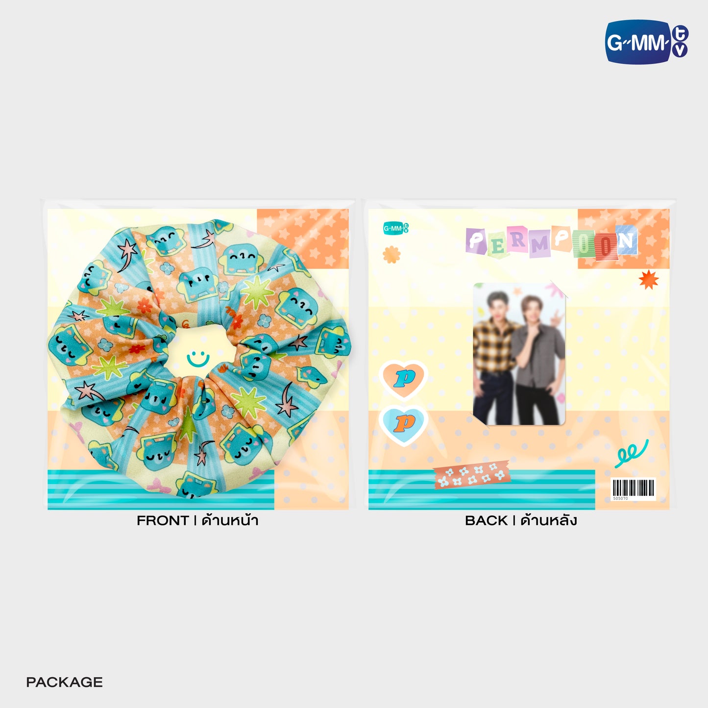 POPOS25-313 PERMPOON HAIR SCRUNCHIE