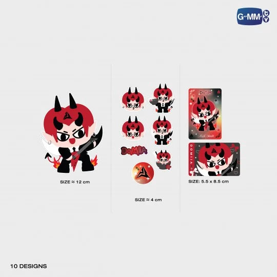 【PERTH SANTA TIME STOPPER FANCON】DOMIIA STICKER SET