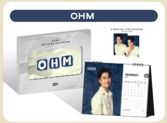 【GMMTV OFFICIAL CALENDAR 2026】OHM