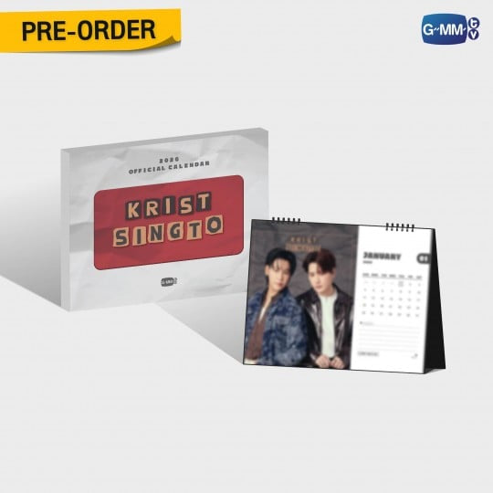 【GMMTV OFFICIAL CALENDAR 2026】KRISTSINGTO