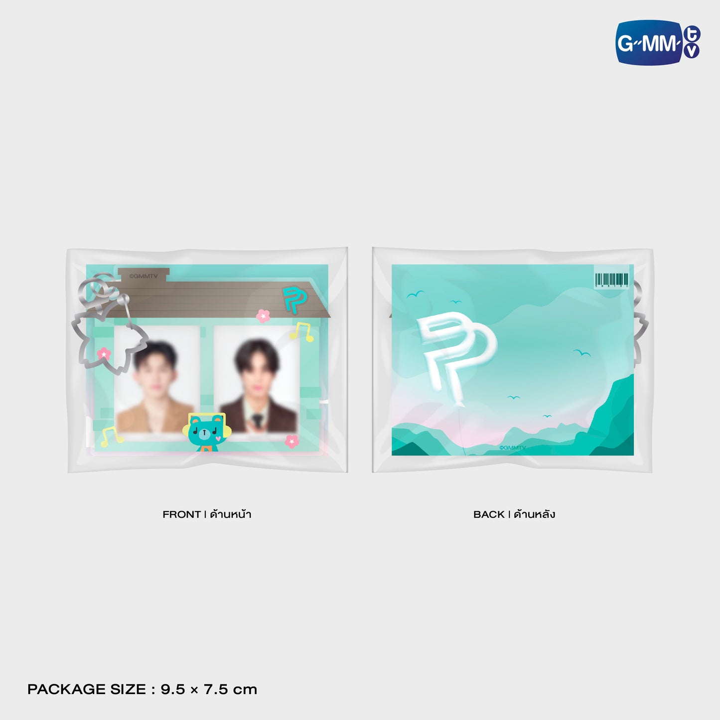 POPTK25-838【GMMTV FANFEST 2025 LIVE IN JAPAN】PONDPHUWIN PHOTOCARD WITH PERMPOON ACRYLIC FRAME KEYCHAIN