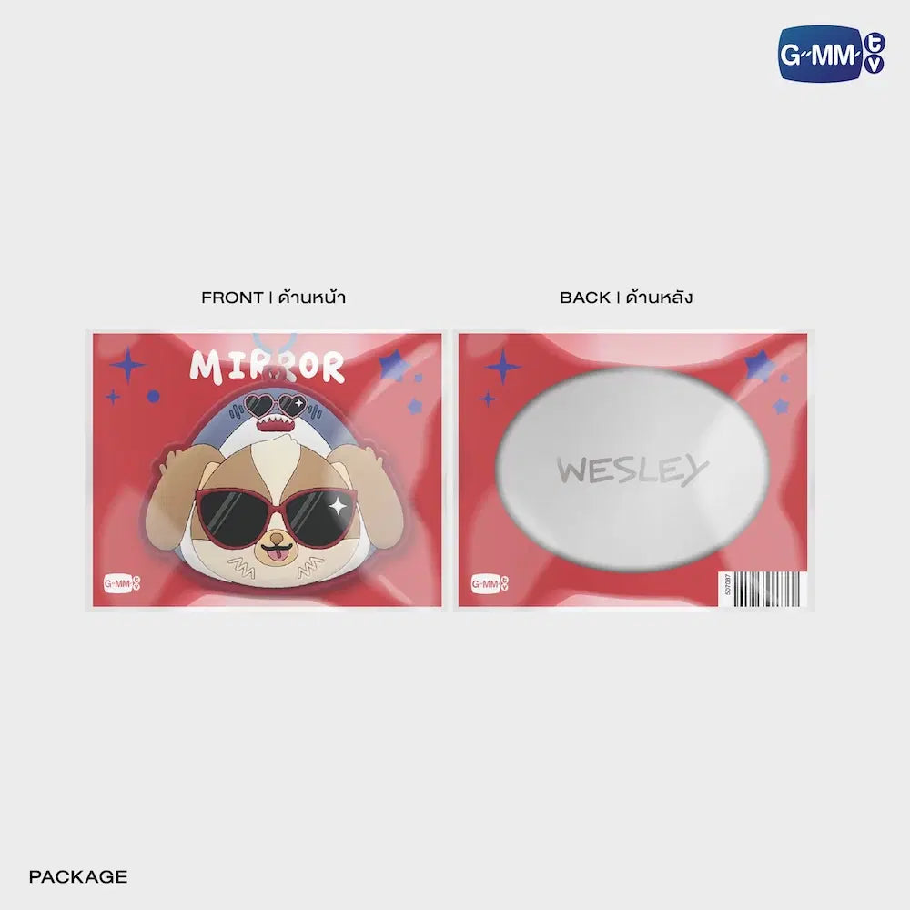 WESLEY GMMTV FANDOM CHARACTER MIRROR KEYCHAIN