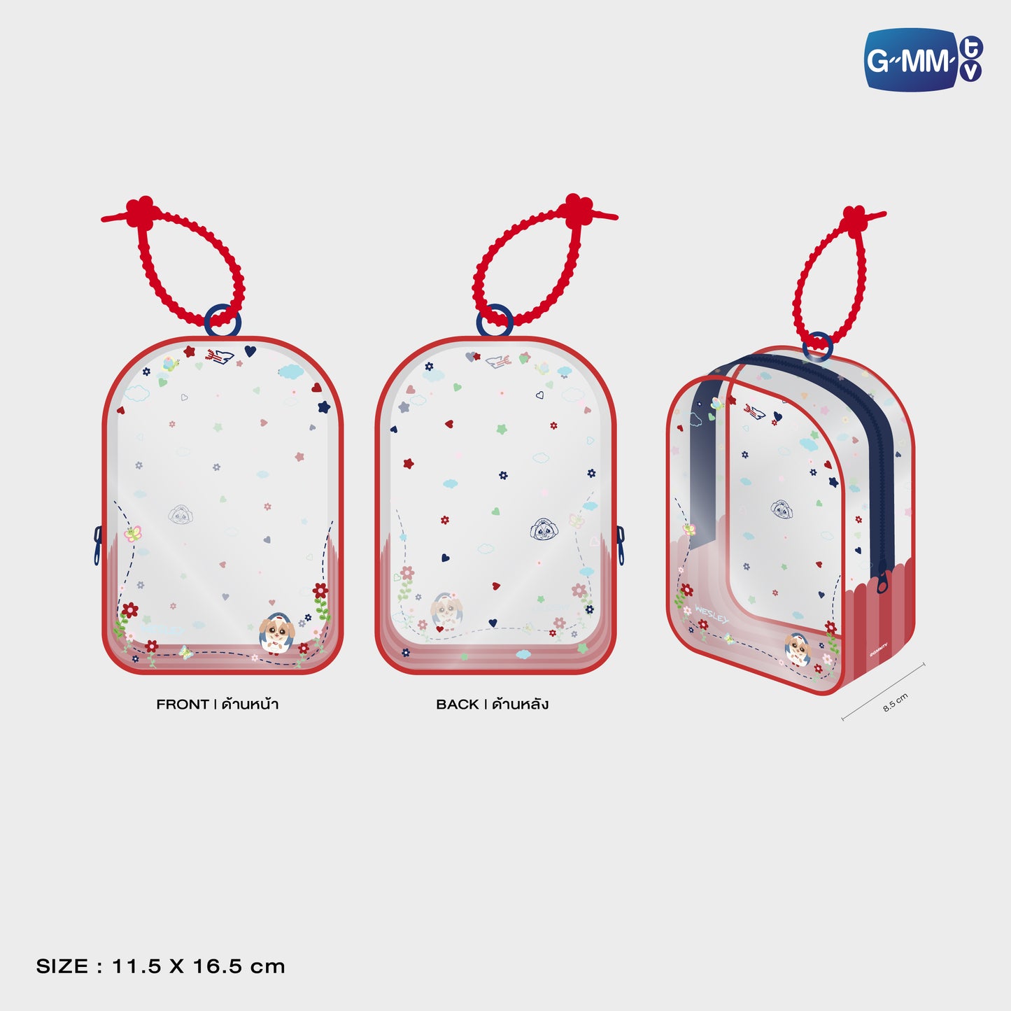 POPNY-304 WESLEY CLEAR POUCH