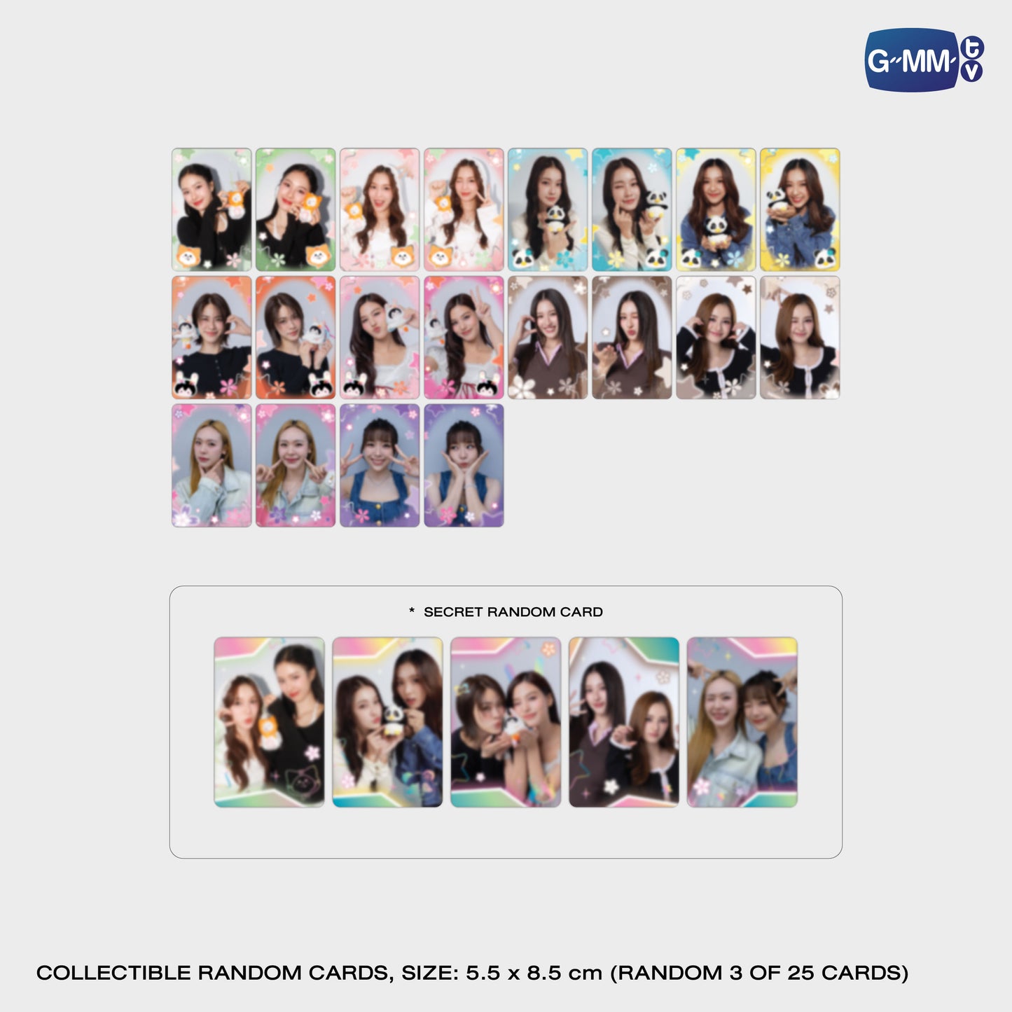 POPNY-002 GIRLS RANDOM CARD | GMMTV POP UP STORE IN NAGOYA 2025