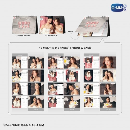 【GMMTV OFFICIAL CALENDAR 2026】MILKLOVE
