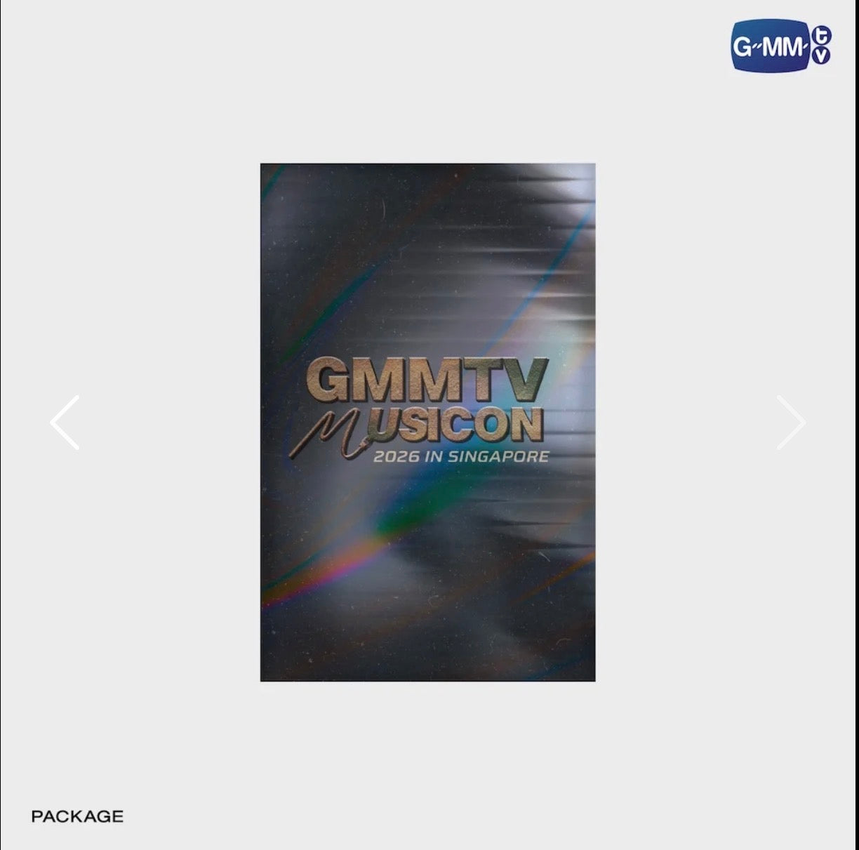 COLLECTIBLE RANDOM CARD【GMMTV MUSICON 2026 IN SINGAPORE】