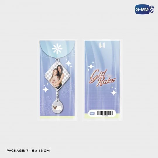 GIRL RULES ACRYLIC KEYCHAIN