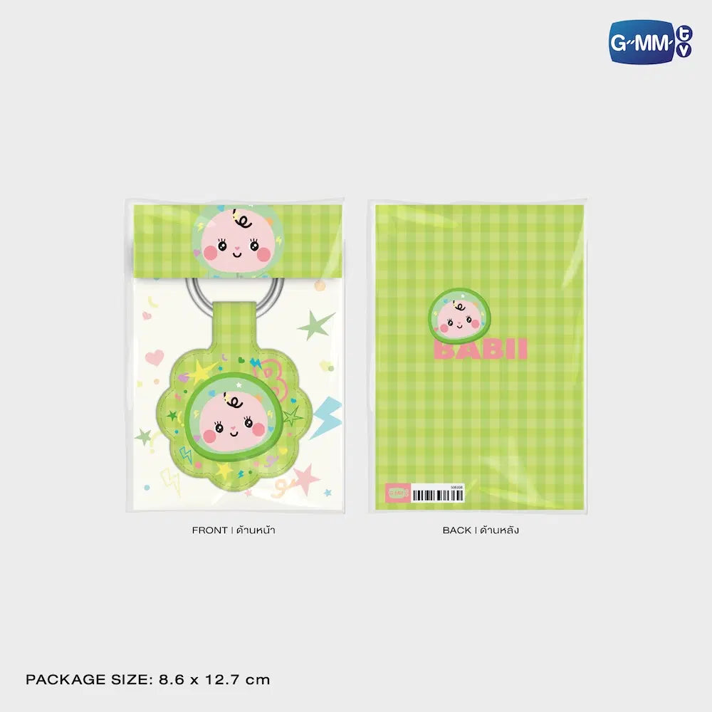 BABII GMMTV FANDOM CHARACTER MAGNETIC UTILITY CLIP KEYCHAIN