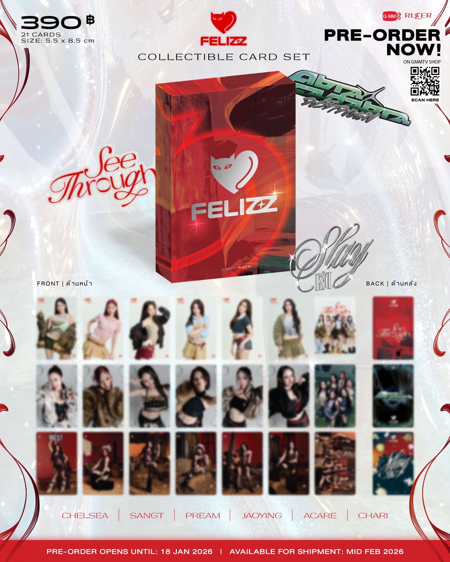【PRE-ORDER】FELIZZ COLLECTIBLE CARD SET