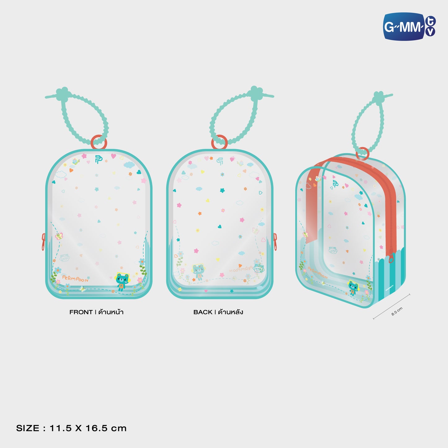 POPNY-294 PERMPOON CLEAR POUCH