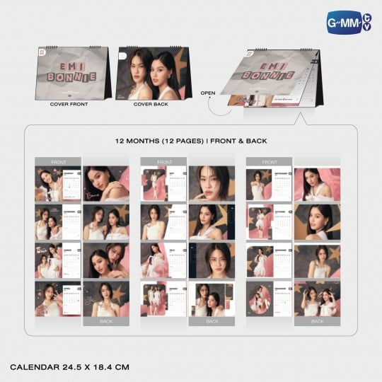 【GMMTV OFFICIAL CALENDAR 2026】EMIBONNIE
