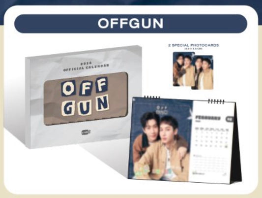 【GMMTV OFFICIAL CALENDAR 2026】OFFGUN