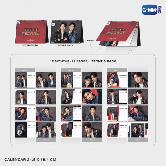 【GMMTV OFFICIAL CALENDAR 2026】KRISTSINGTO