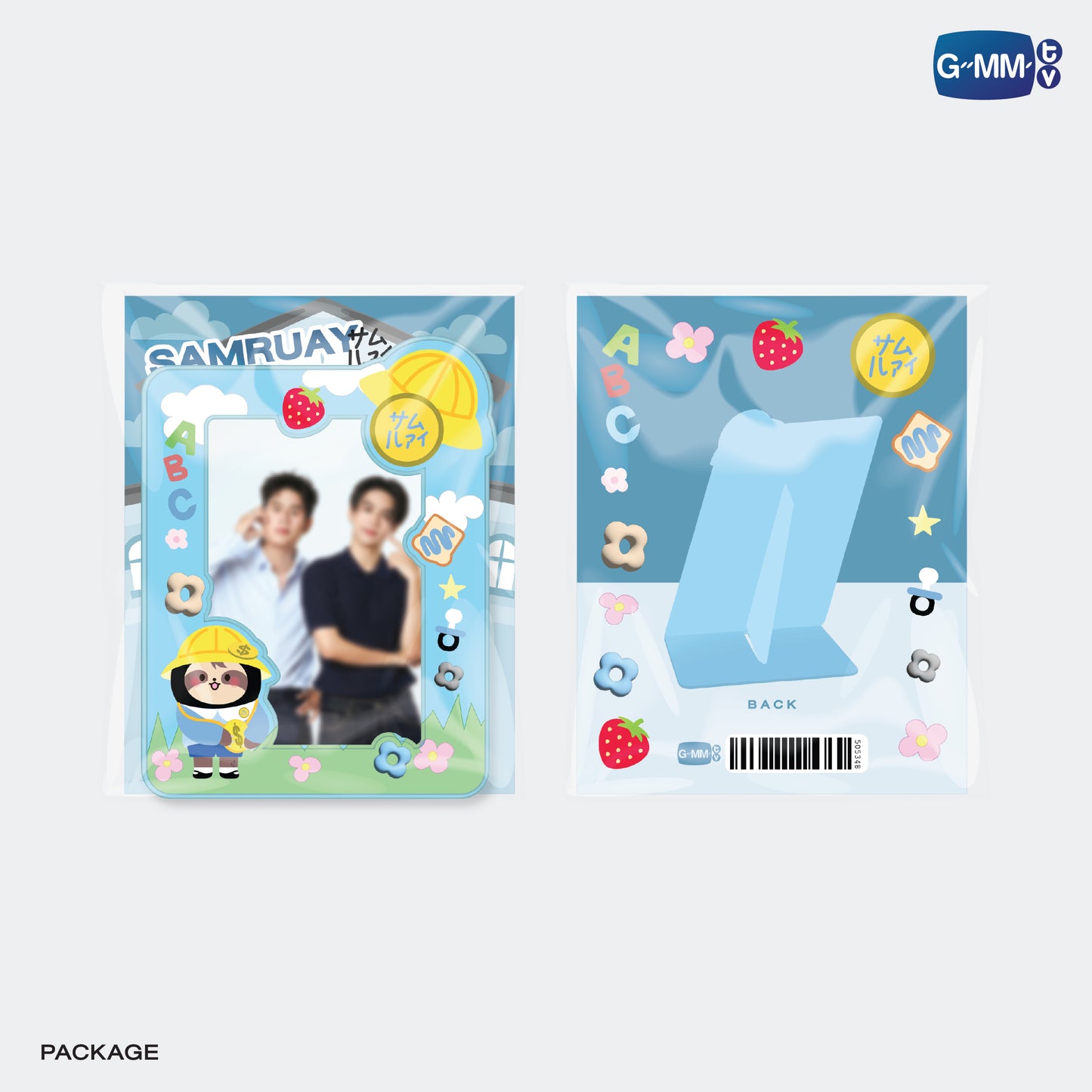 POPOS25-070 SAMRUAY CARD HOLDER STAND WITH PHOTOCARD