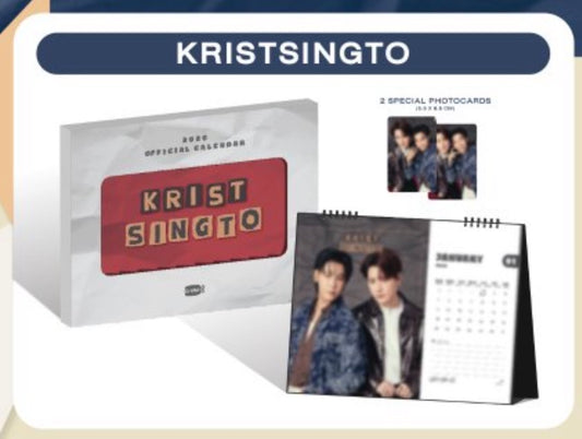 【GMMTV OFFICIAL CALENDAR 2026】KRISTSINGTO