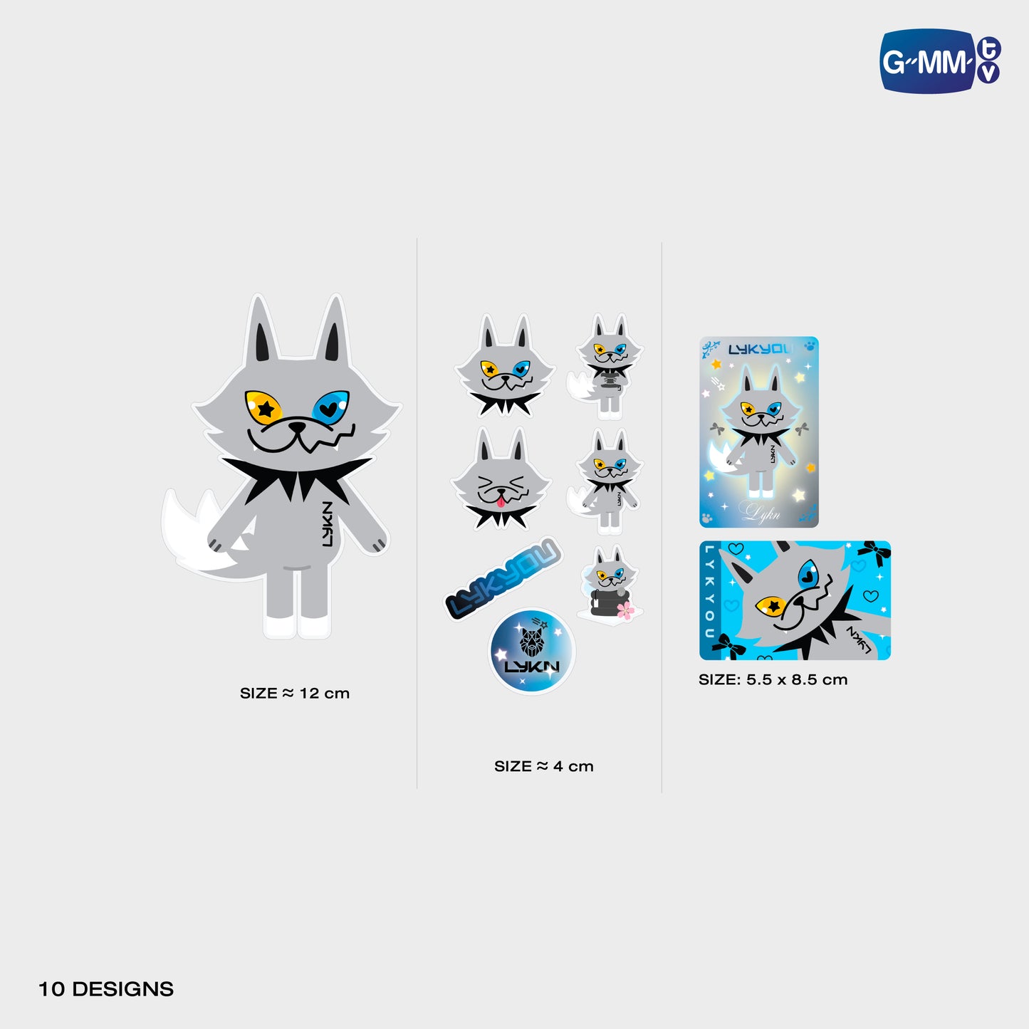 POPOS25-565 STICKER SET LYKYOU