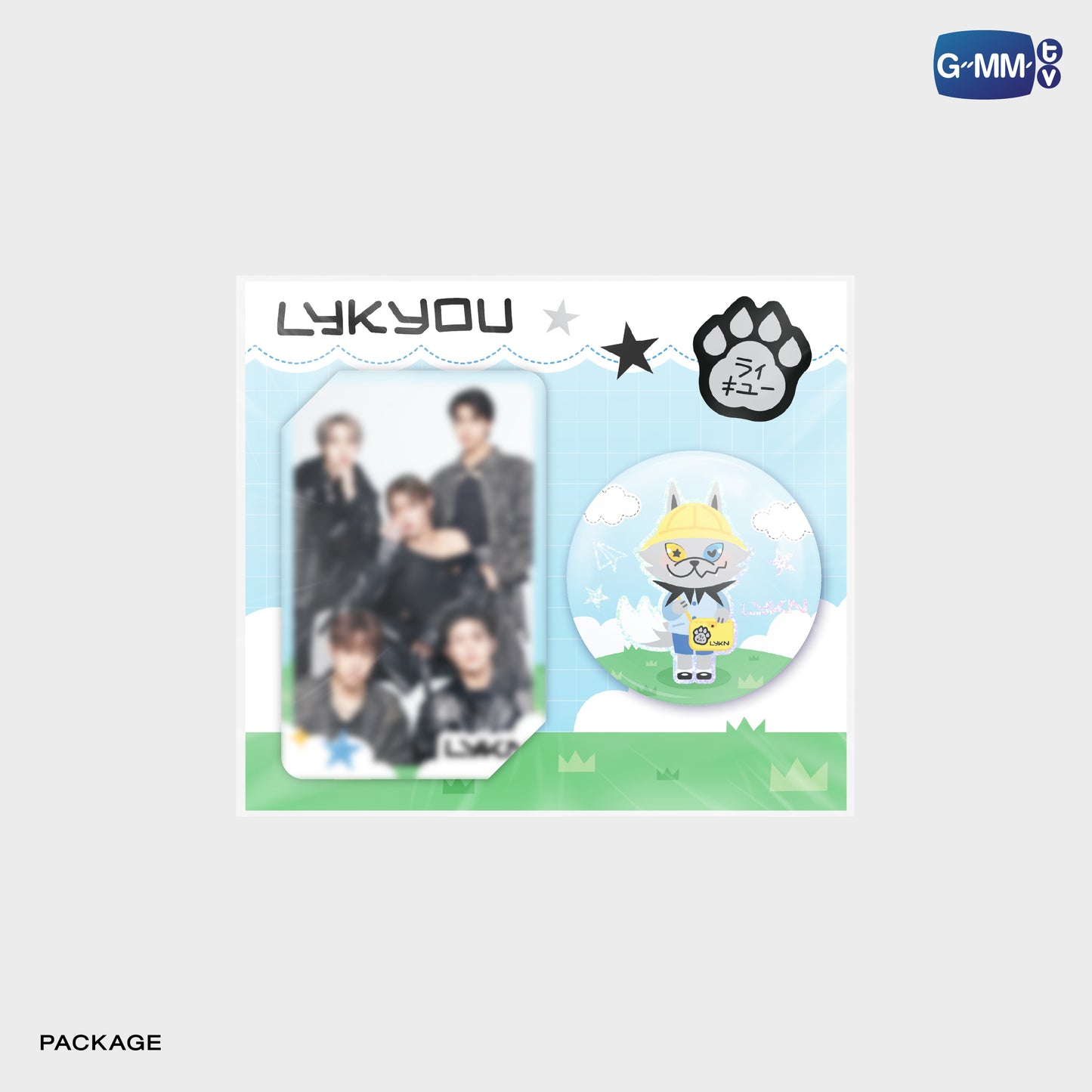 POPOS25-031 LYKYOU HOLOGRAM PIN