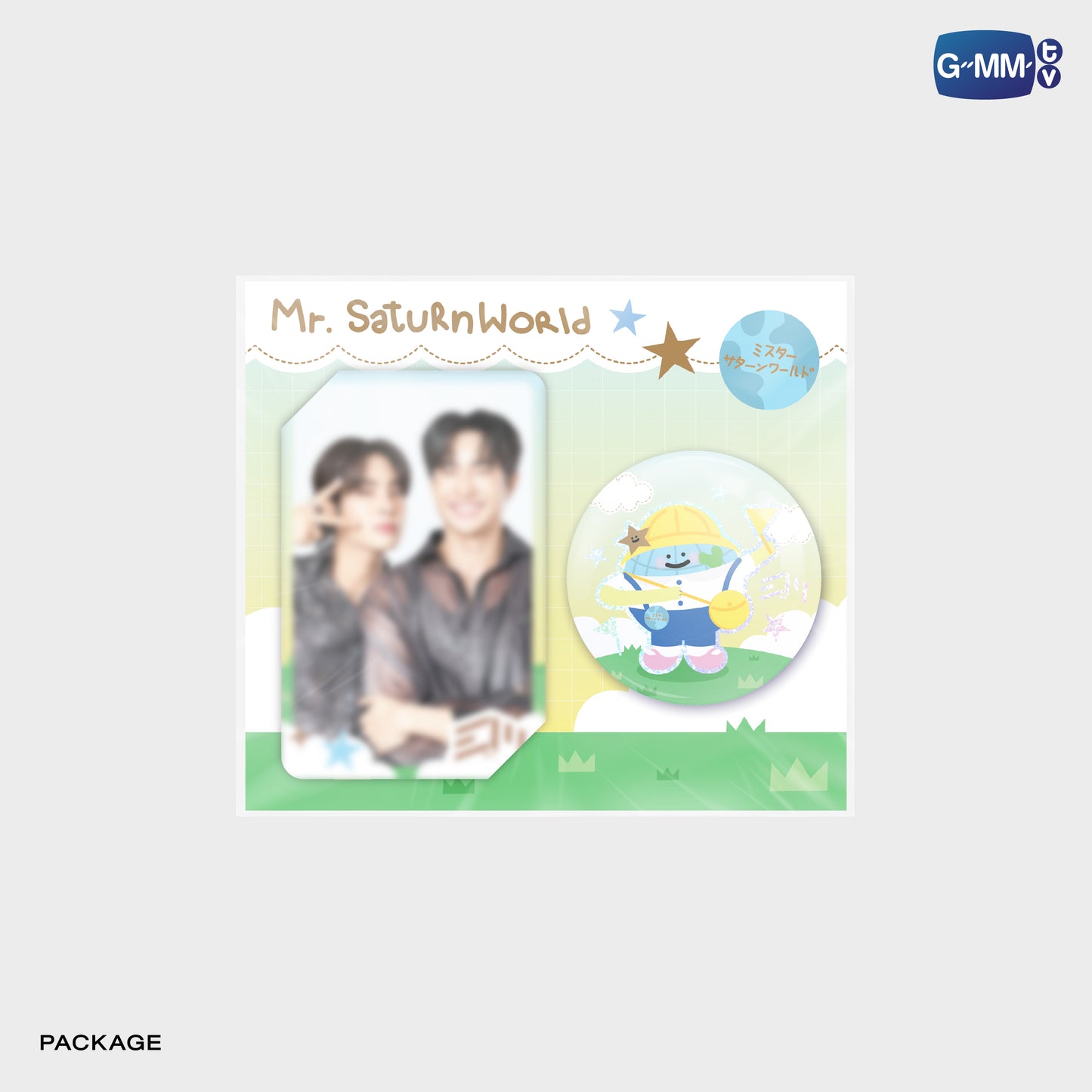 POPOS25-008 MR. SATURNWORLD HOLOGRAM PIN