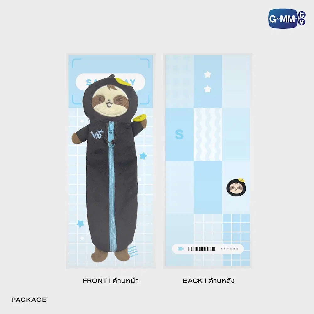 SAMRUAY GMMTV FANDOM CHARACTER PLUSH PENCIL CASE