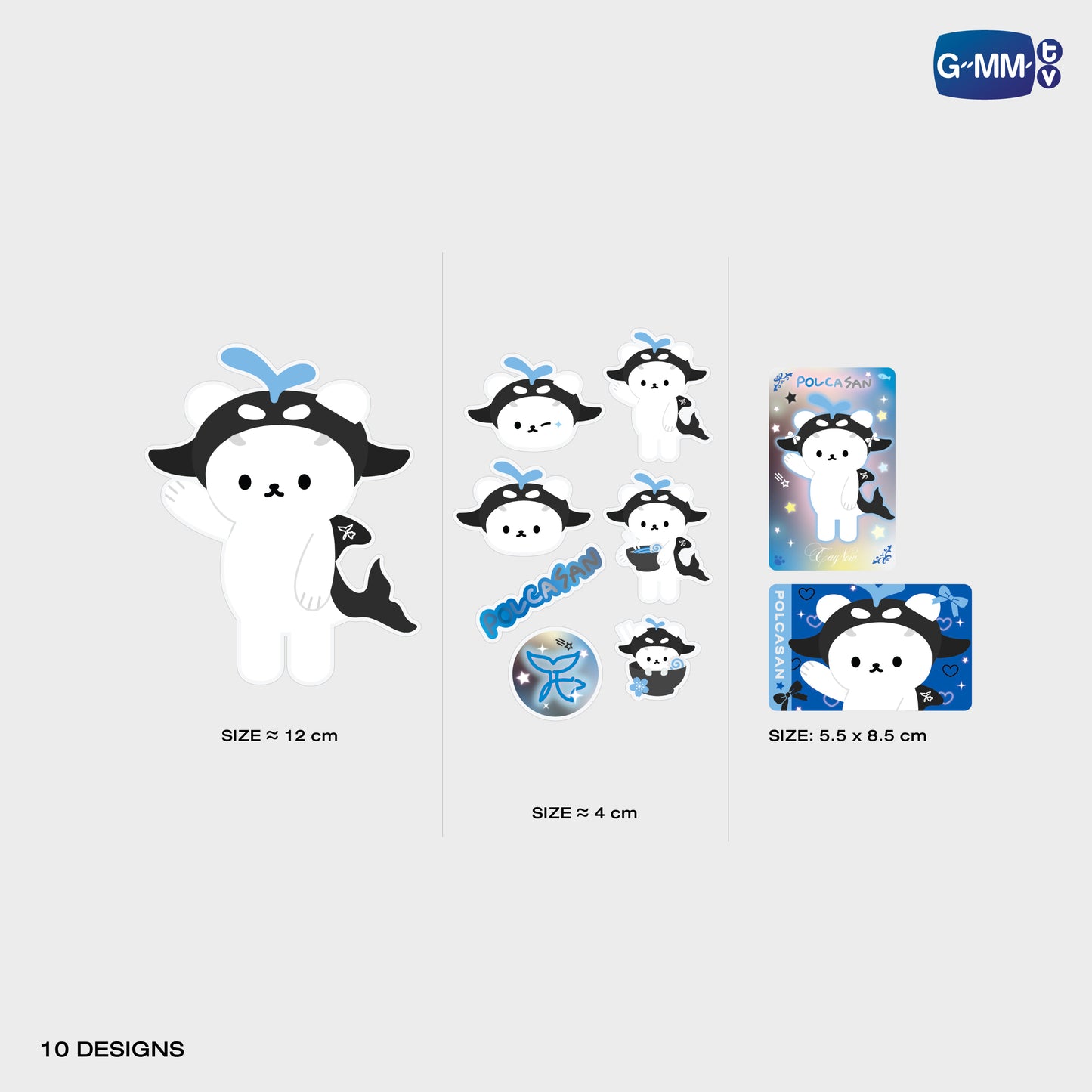 POPOS25-541 STICKER SET POLCASAN