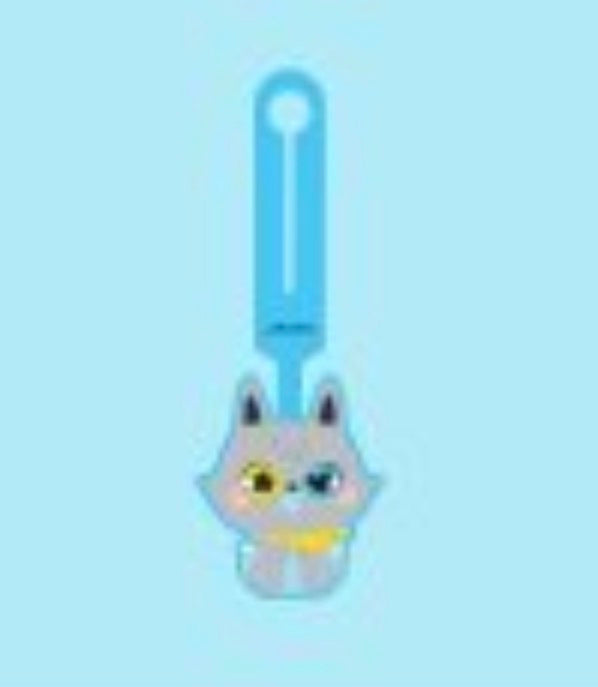 LYKYOU GMMTV FANDOM CHARACTER RUBBER BAG TAG