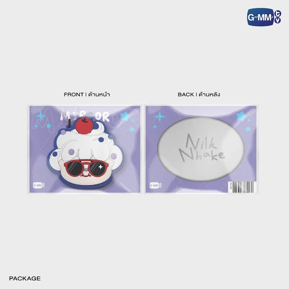 NILKNHAKE GMMTV FANDOM CHARACTER MIRROR KEYCHAIN