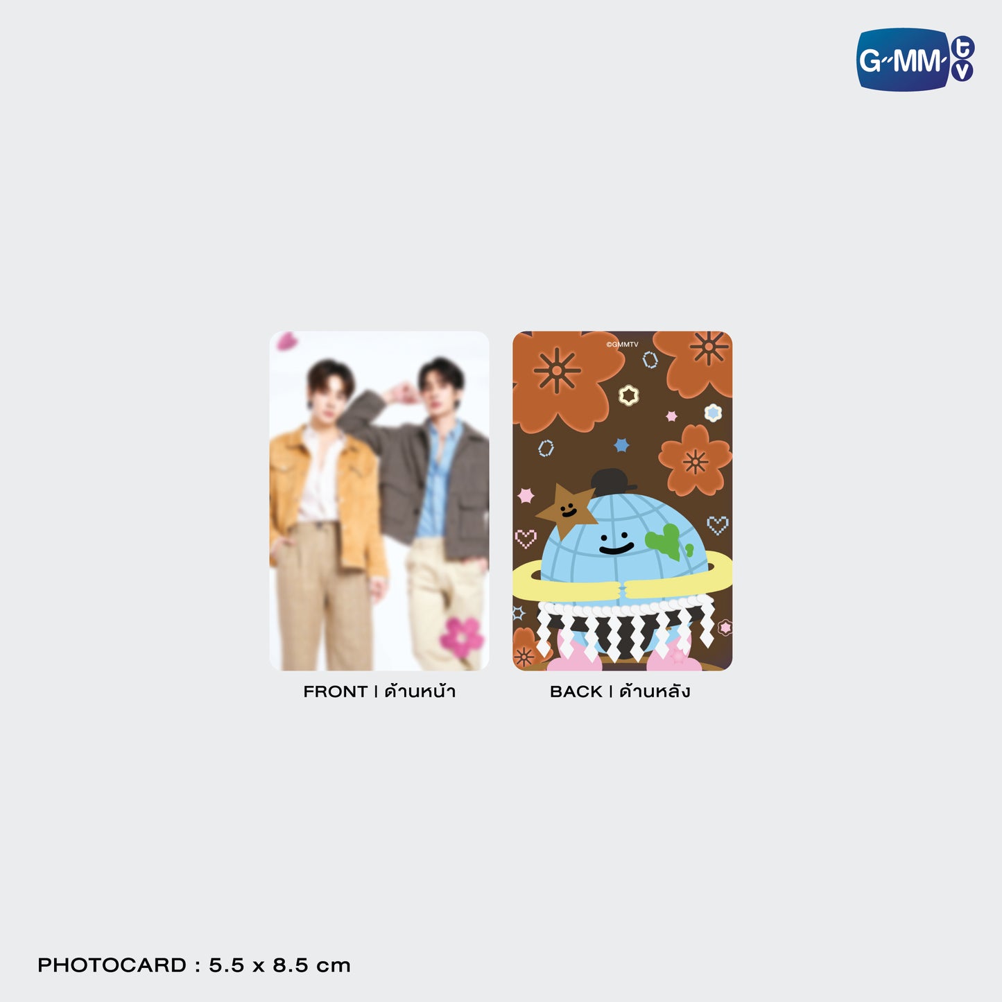 POPNY-062 MR. SATURNWORLD CARD HOLDER WITH EARTHMIX PHOTOCARD