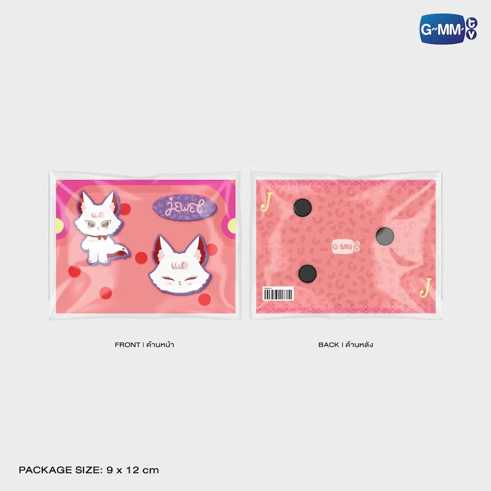 JEWEL FANDOM CHARACTER RUBBER CHARM SET