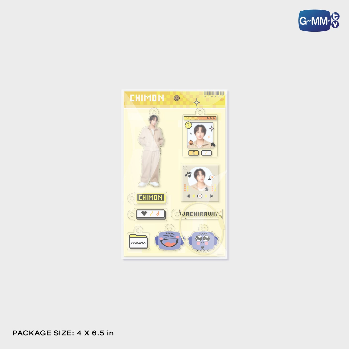 POPNY-376 CHIMON CUSTOMIZABLE ACRYLIC KEYCHAIN