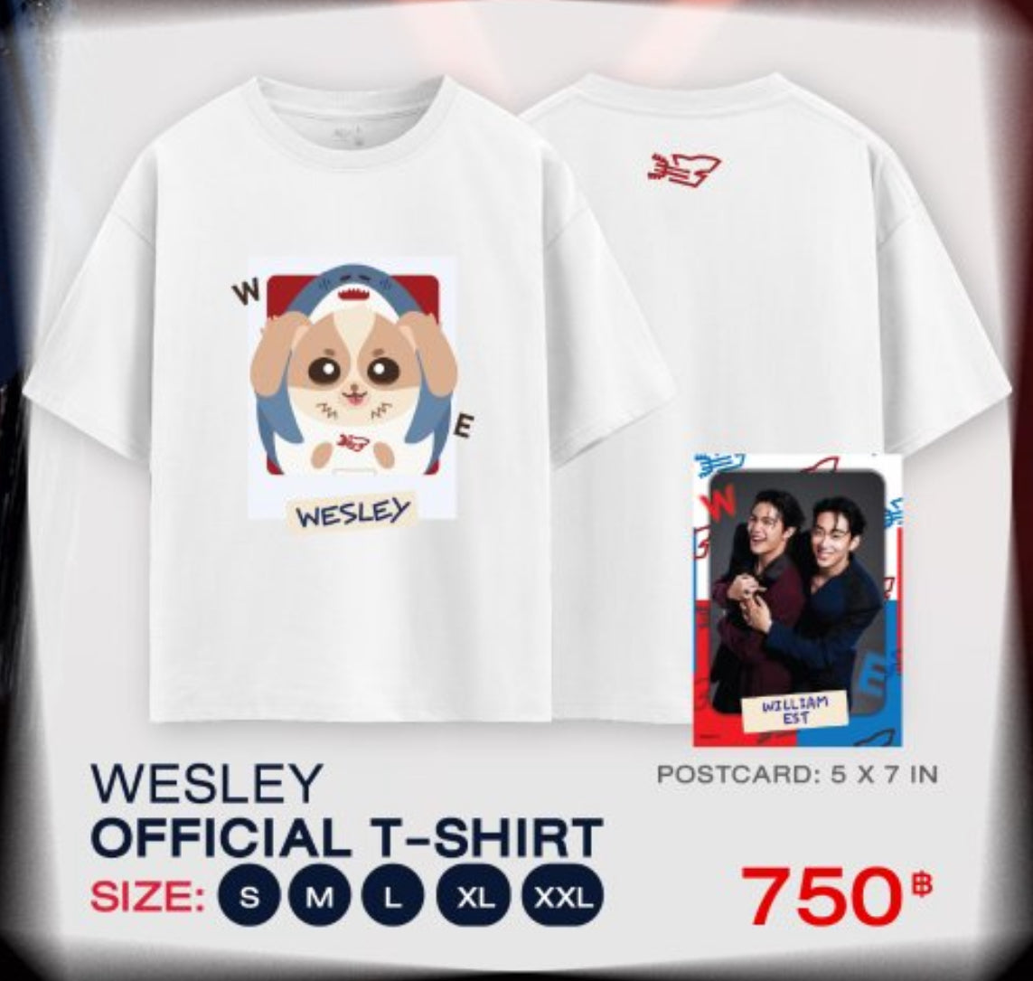 WE MAGNETIC FANCON | WESLEY OFFICIAL T-SHIRT【WILLIAMEST】