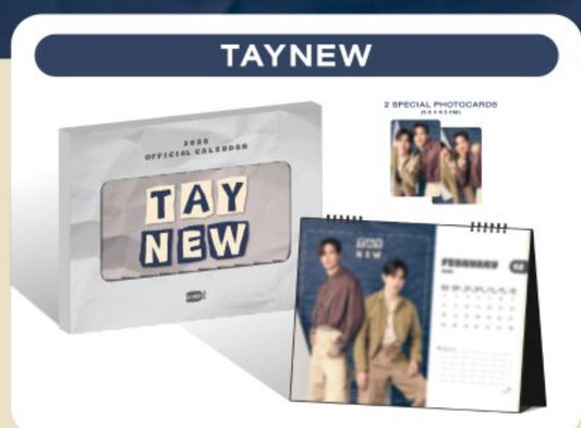 【GMMTV OFFICIAL CALENDAR 2026】TAYNEW