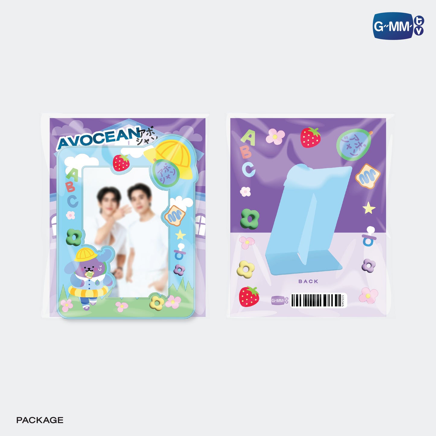 POPOS25-067 AVOCEAN CARD HOLDER STAND WITH PHOTOCARD